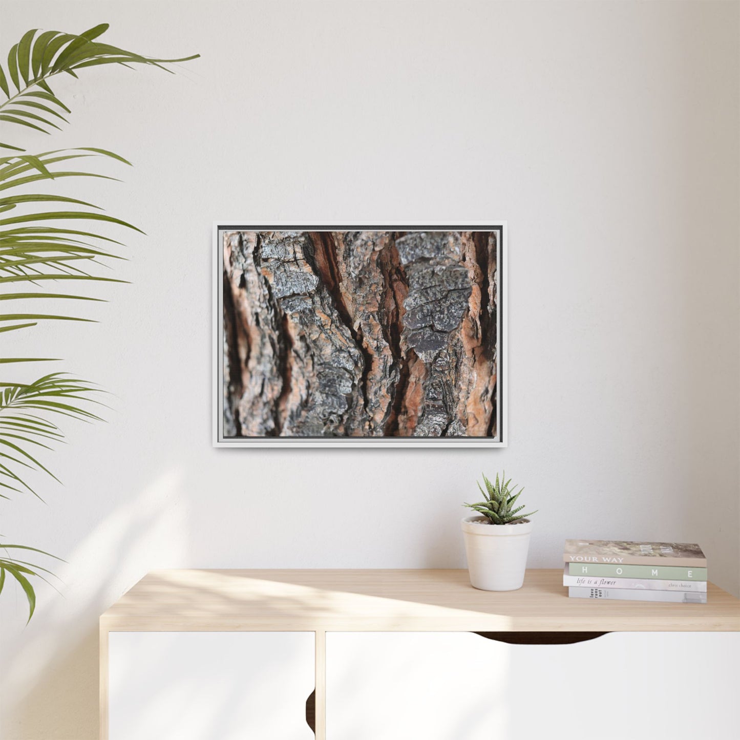 Fractured Nature - Unique Stretched Canvas Wall Art