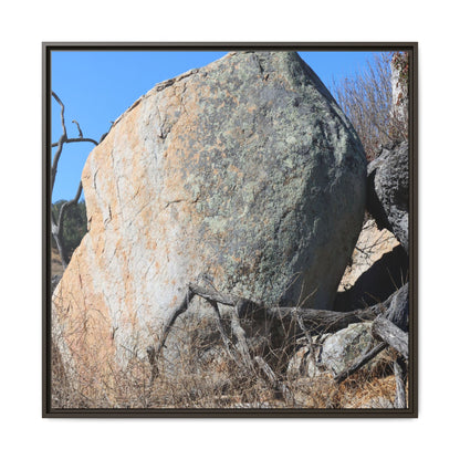 Stony Sentinel - Unique Stretched Canvas Wall Art - Art By Earth