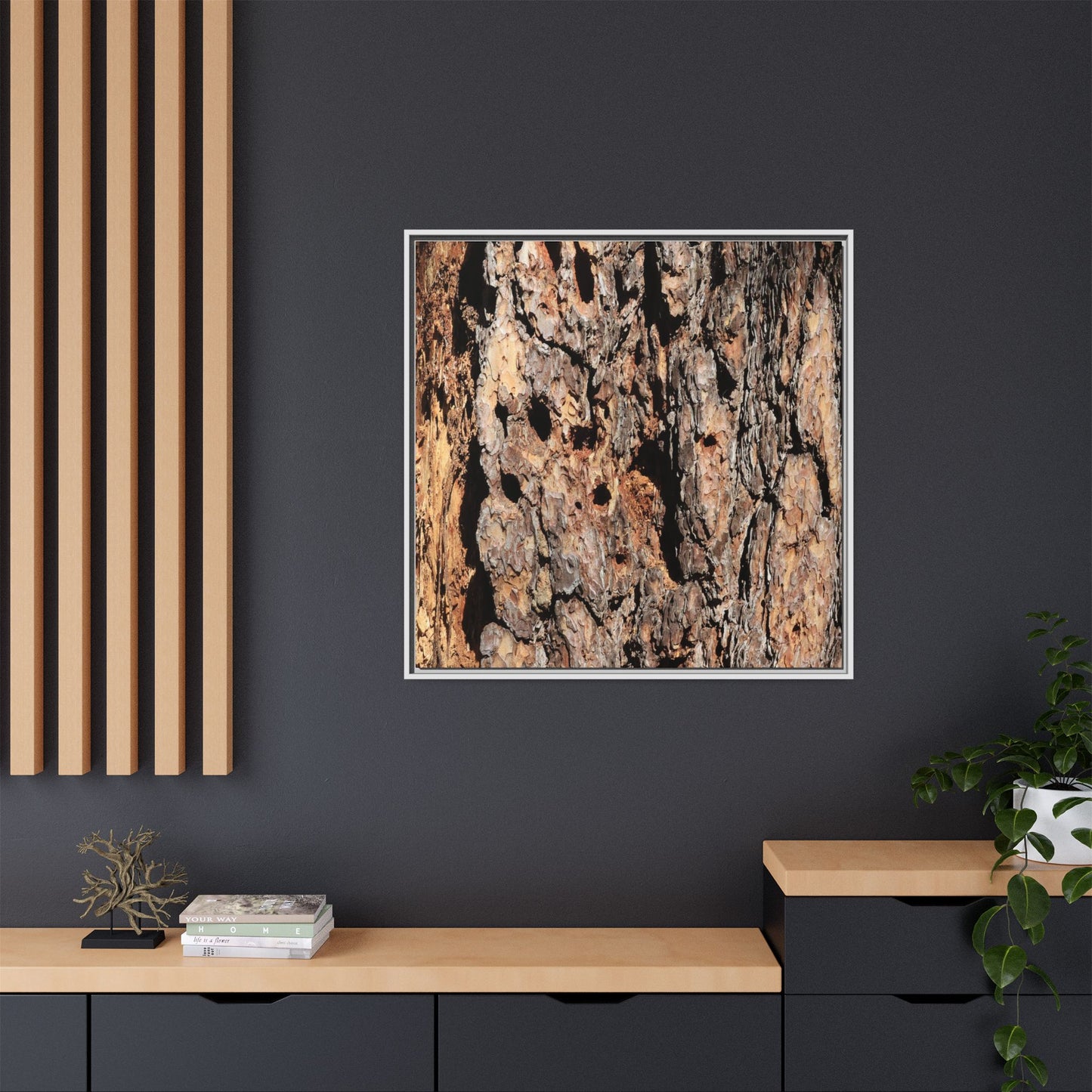 Rugged Rhythms - Unique Stretched Canvas Wall Art