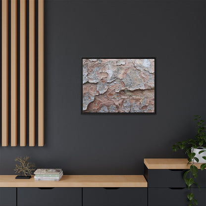Flaking Serenity - Unique Stretched Canvas Wall Art