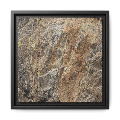 Weathered Rock Formation - Unique Stretched Canvas Wall Art