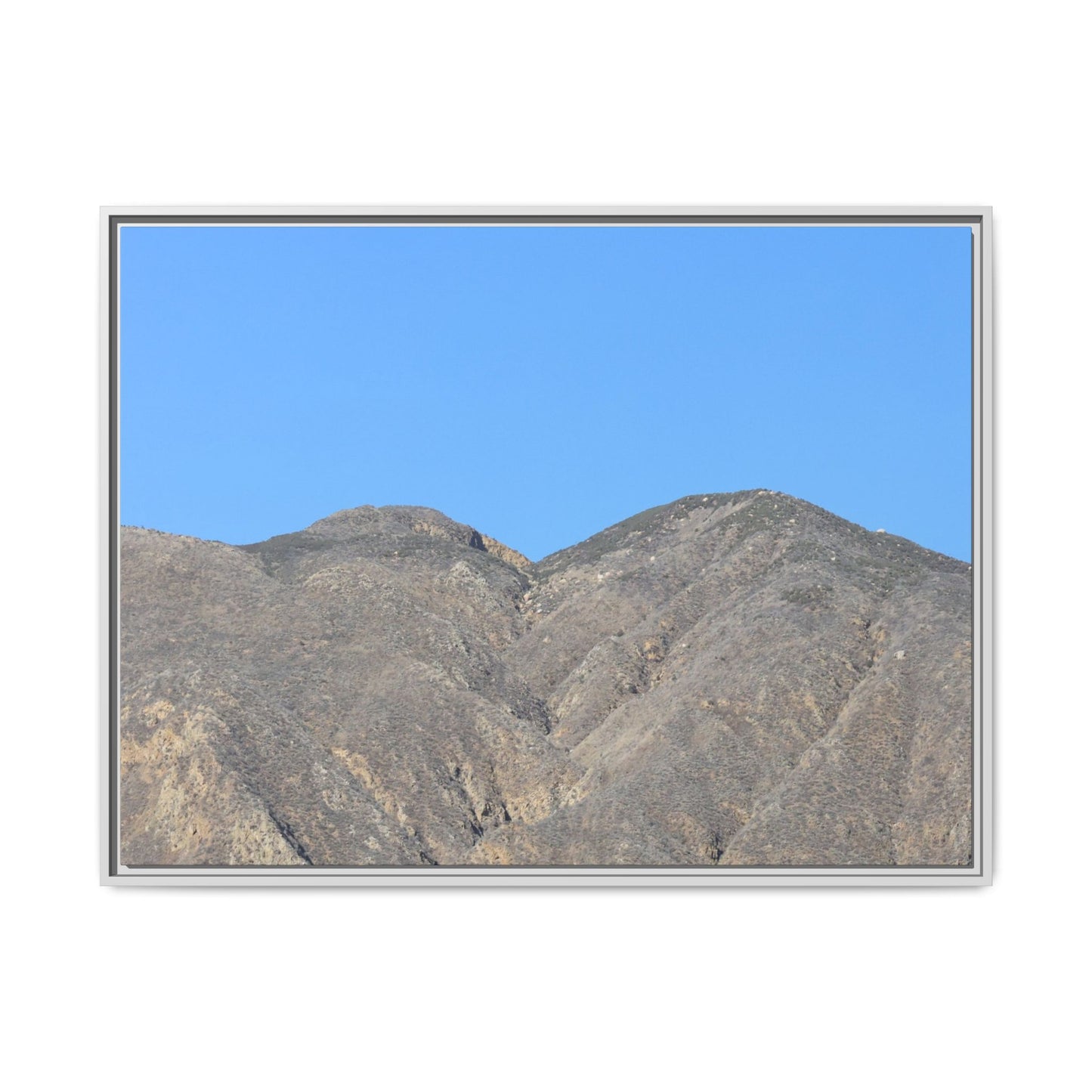 Arid Mountain Breath - Unique Stretched Canvas Wall Art - Art By Earth