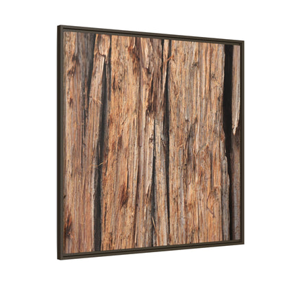 Timber Echoes - Unique Stretched Canvas Wall Art
