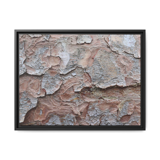 Flaking Serenity - Unique Stretched Canvas Wall Art