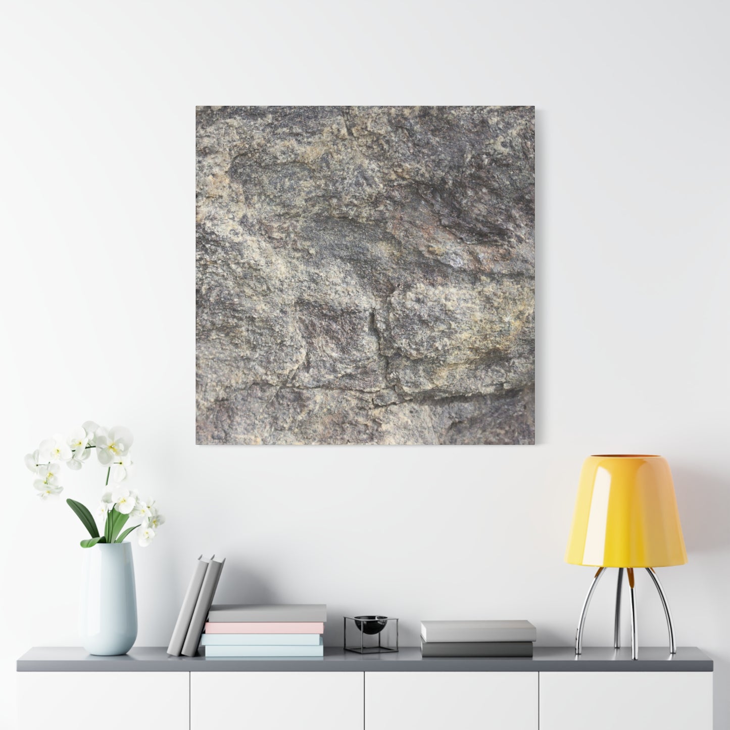 Granite Memory - Unique Frameless Canvas Wall Art