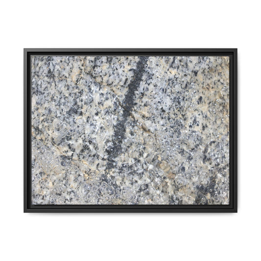 Granite Bubbles - Unique Stretched Canvas Wall Art