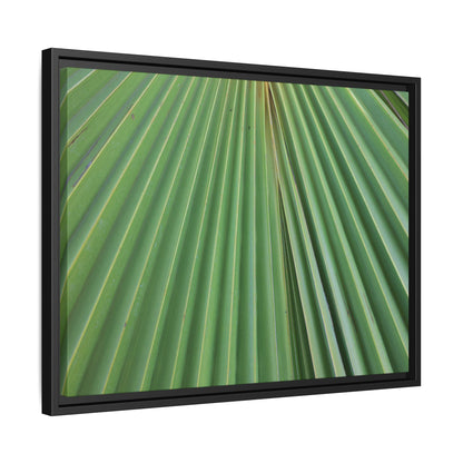 Verdant Veins - Unique Stretched Canvas Wall Art