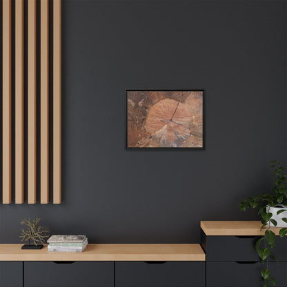 Concentric Memories - Unique Stretched Canvas Wall Art
