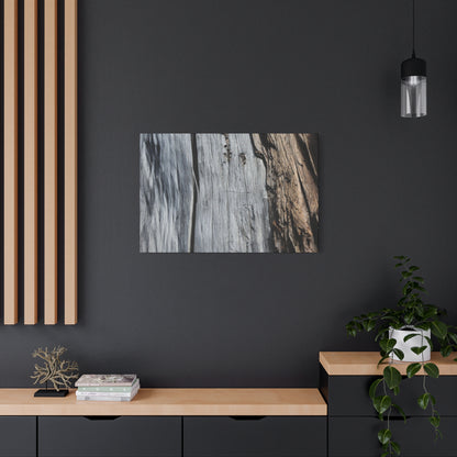 Fracture Lines - Unique Frameless Canvas Wall Art