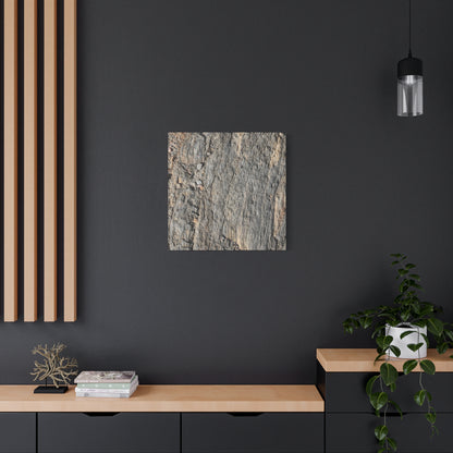 Bark Echoes - Unique Frameless Canvas Wall Art