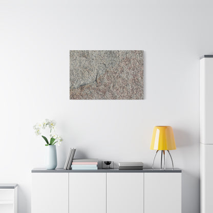 Tectonic Murmur - Unique Frameless Canvas Wall Art