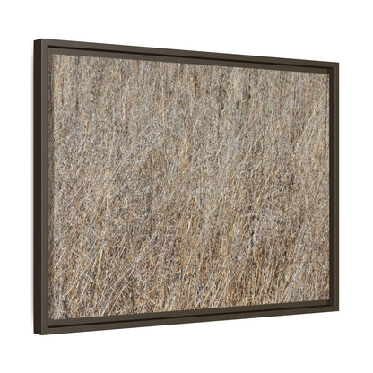 Whispers of Straw - Unique Stretched Canvas Wall Art - Art By Earth