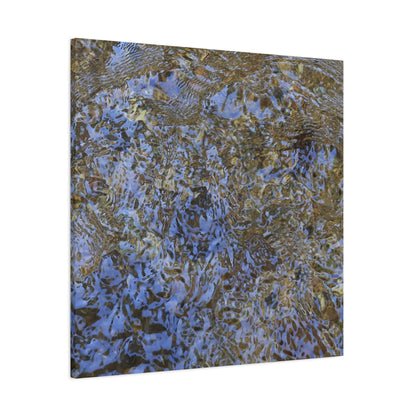 Ripples of Memory - Unique Frameless Canvas Wall Art