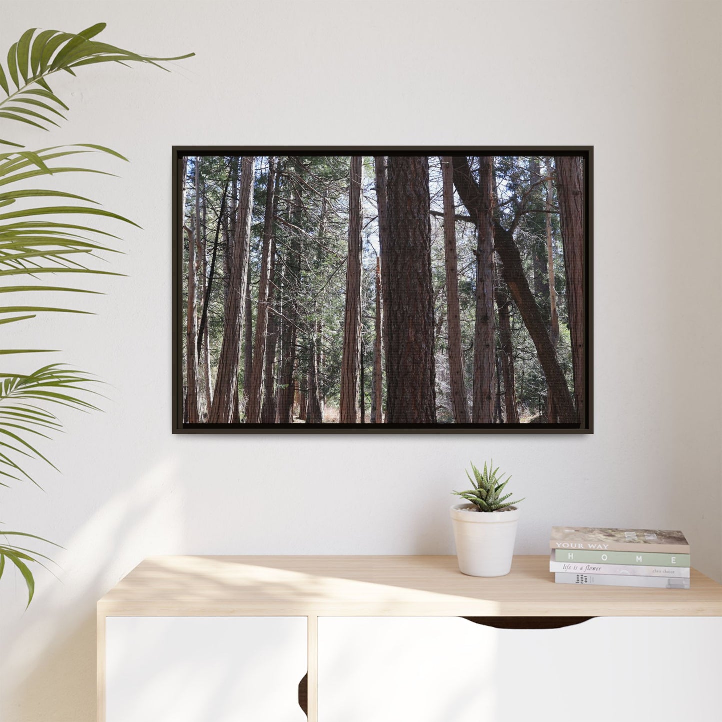 Forest Cathedral - Unique Stretched Canvas Wall Art