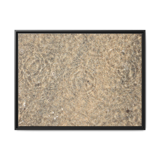Whispers of Sand - Unique Stretched Canvas Wall Art