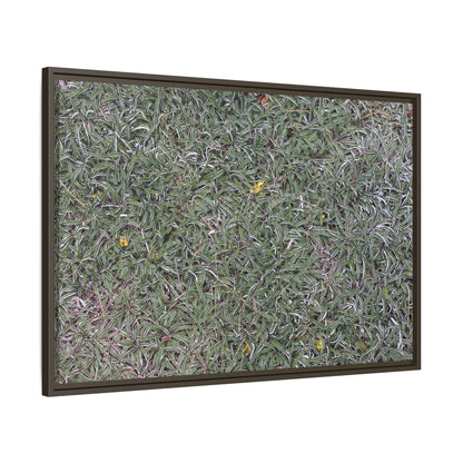 Grassy Texture - Unique Stretched Canvas Wall Art