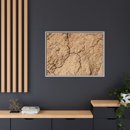 Parched Land - Unique Stretched Canvas Wall Art