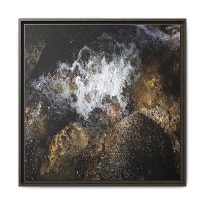 Cascading Momentum - Unique Stretched Canvas Wall Art
