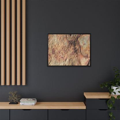 Russet Stone - Unique Stretched Canvas Wall Art