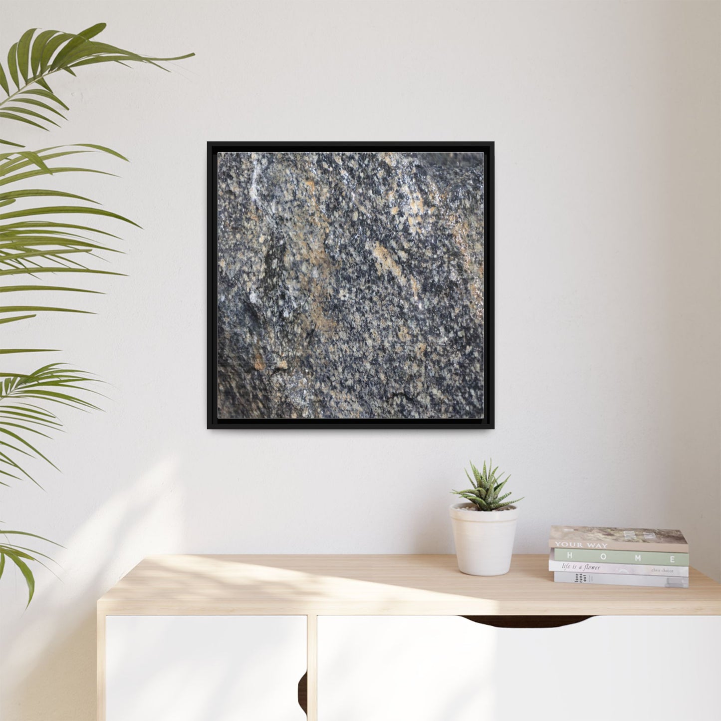 Crystalline Echoes - Unique Poster Wall Art