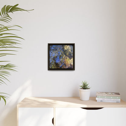 Aquatic Kaleidoscope - Unique Stretched Canvas Wall Art