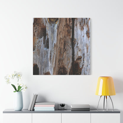 Timber Tapestry - Unique Frameless Canvas Wall Art