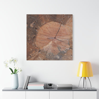 Timber Tale - Unique Frameless Canvas Wall Art