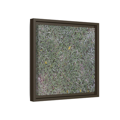 Grassy Texture - Unique Stretched Canvas Wall Art