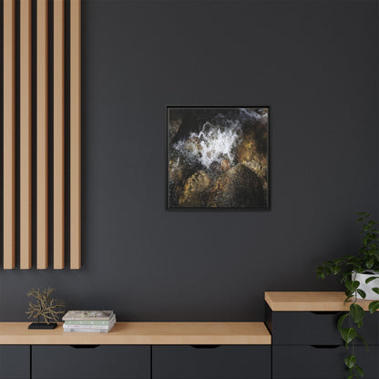 Cascading Momentum - Unique Stretched Canvas Wall Art