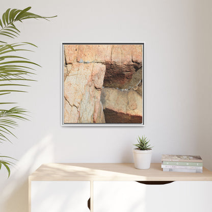 Fractured Stone - Unique Stretched Canvas Wall Art