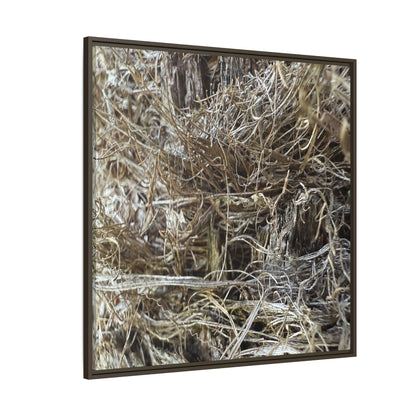 Tangled Whispers of Autumn - Unique Stretched Canvas Wall Art