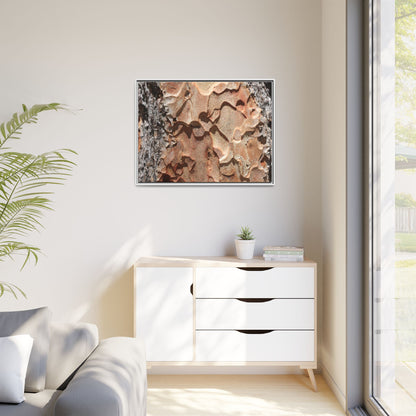 Rust and Stone - Unique Stretched Canvas Wall Art
