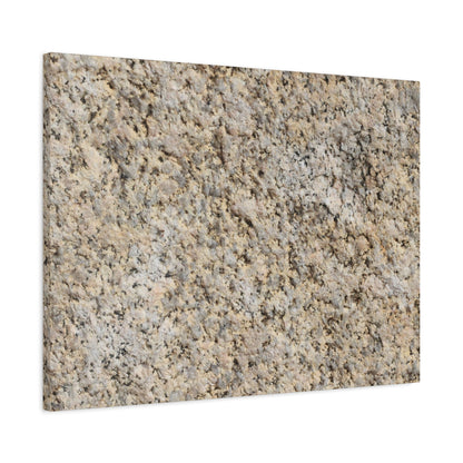 Granular Echoes - Unique Frameless Canvas Wall Art