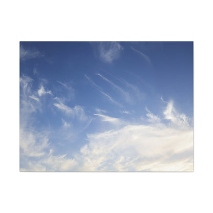 Sky's Breath - Unique Frameless Canvas Wall Art