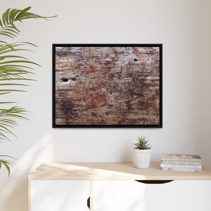 Rustic Textures - Unique Stretched Canvas Wall Art