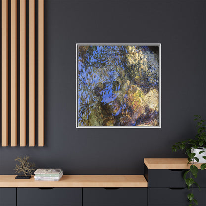 Aquatic Kaleidoscope - Unique Stretched Canvas Wall Art