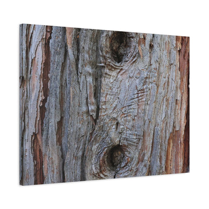 Wooden Memoir - Unique Frameless Canvas Wall Art