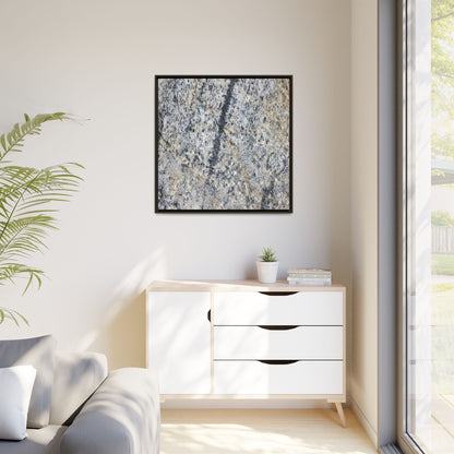 Granite Bubbles - Unique Stretched Canvas Wall Art