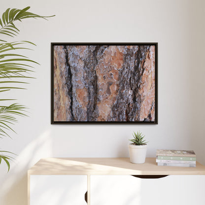 Earthy Embrace - Unique Stretched Canvas Wall Art