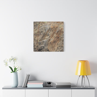 Erosion's Palette - Unique Frameless Canvas Wall Art