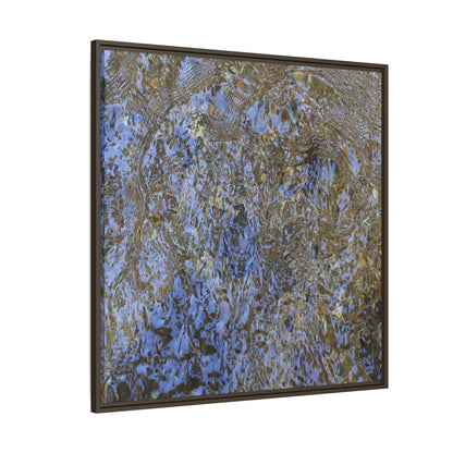 Aquatic Reflections - Unique Stretched Canvas Wall Art