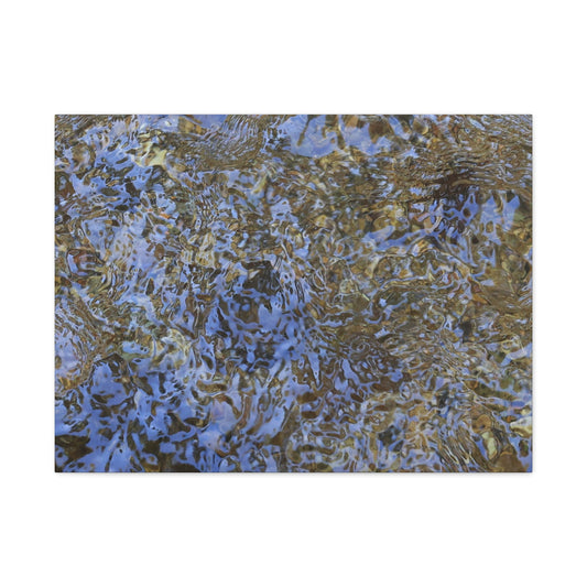 Ripples of Memory - Unique Frameless Canvas Wall Art