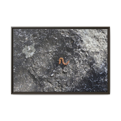 Volcanic Ash and Copper - Unique Stretched Canvas Wall Art