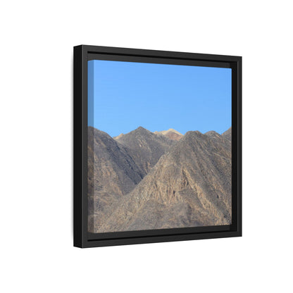 Echoes of Barren Peaks - Unique Stretched Canvas Wall Art - Art By Earth