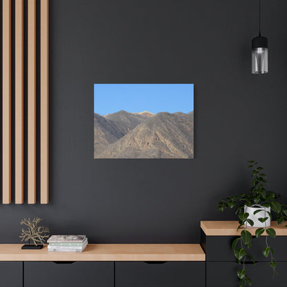 Silent Peaks - Unique Frameless Canvas Wall Art - Art By Earth