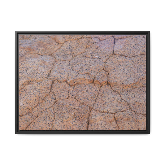 Fragmented Earth - Unique Stretched Canvas Wall Art