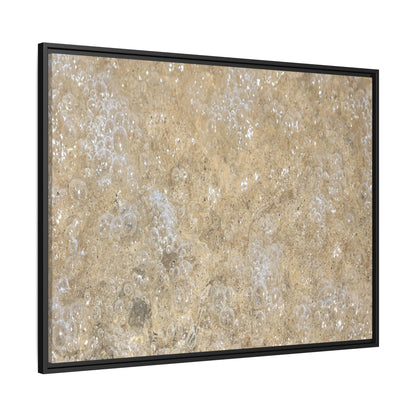Bubbling Sand - Unique Stretched Canvas Wall Art