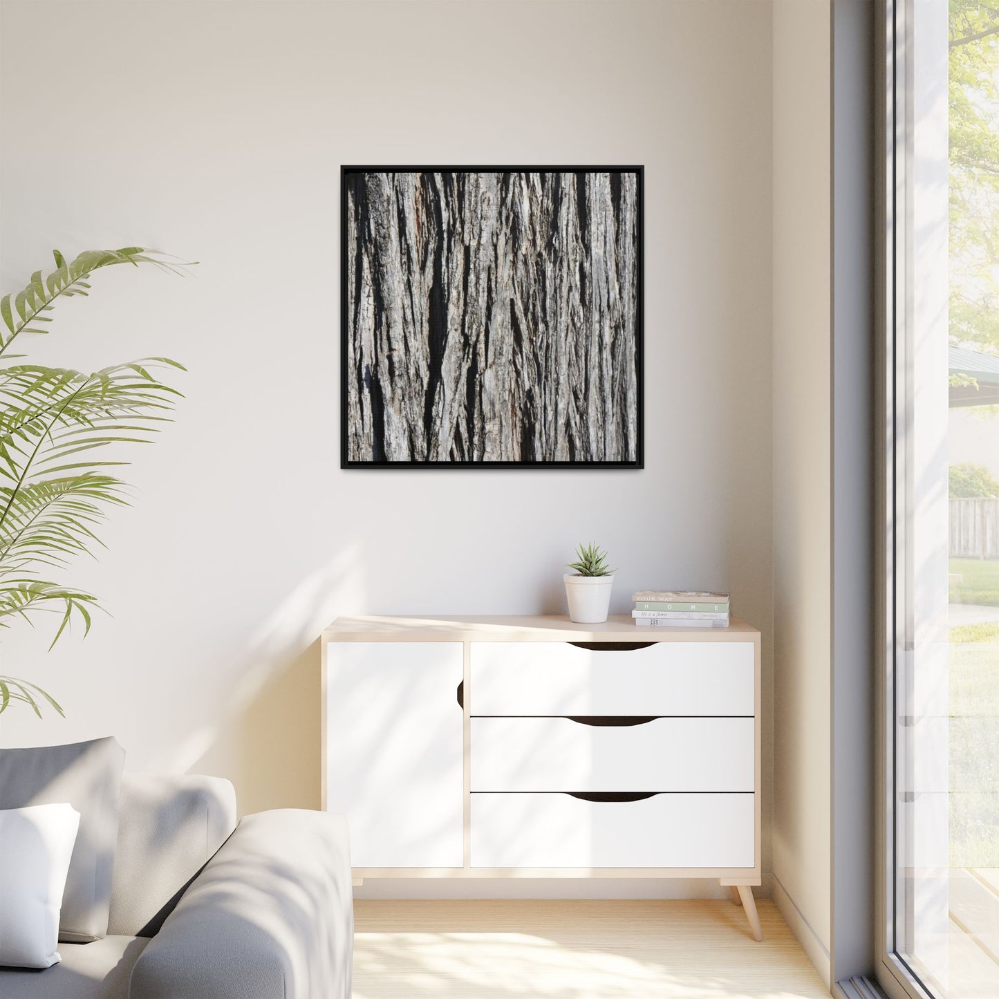 Nature's Abstract - Unique Stretched Canvas Wall Art