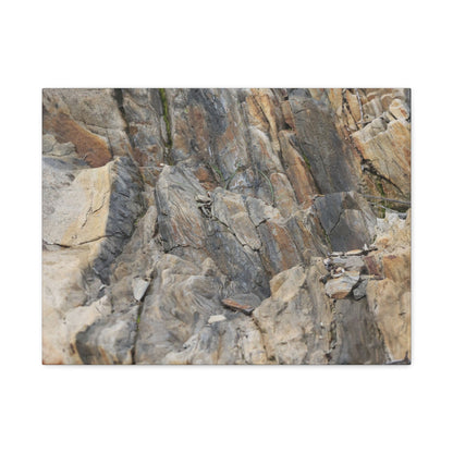 Fractured Memory - Unique Frameless Canvas Wall Art