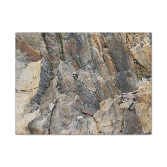 Fractured Memory - Unique Frameless Canvas Wall Art